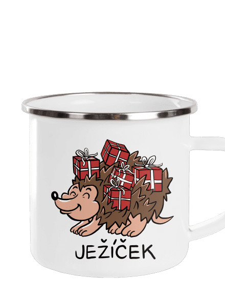 Ježíček plecháček White