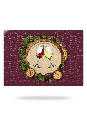 Vinný horoskop: Beran puzzle White