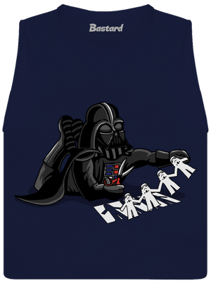 Klonování trooperů dámské tílko volné Navy