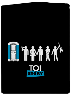 Toi Story pánská mikina na zip Black