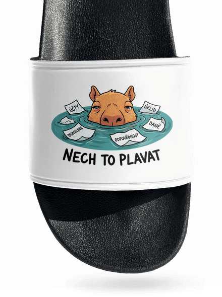 Nech to plavat pantofle White
