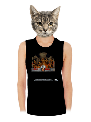 B17: Doom dámské tílko volné Black