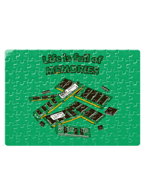 Uchováno v paměti puzzle White