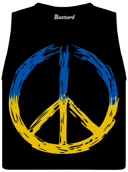 Ukrajina - Peace dámské tílko volné Black