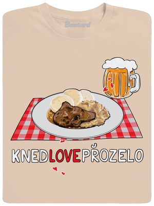 Knedlo vepřo zelo pánské tričko Sand