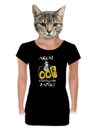 dámské tričko s lemem