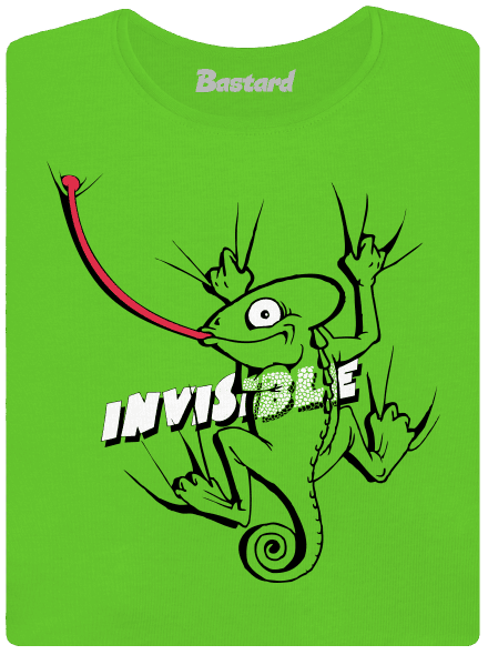 Invisible chameleon dámské tričko Apple Green