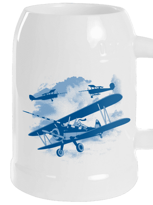 Rytíři nebes půllitr White