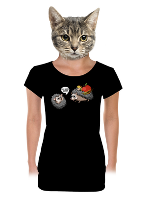 dámské tričko s lemem