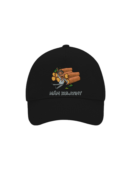 Mám kulatiny kšiltovka baseballka Black