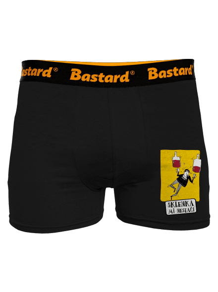 Sklenka mi nestačí boxerky Black