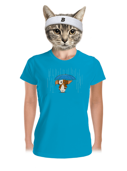 Gremlins dámské sportovní tričko Blue Atol