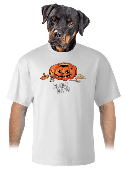 Dlabu na to unisex tričko oversized White