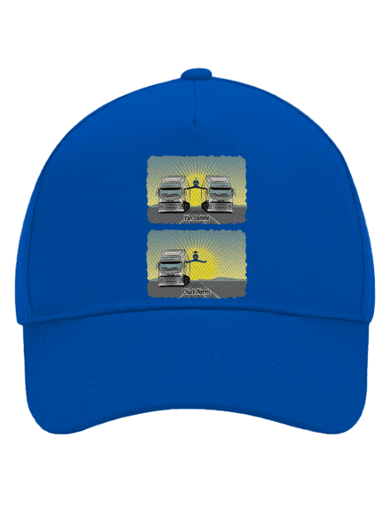 Chuck & Truck kšiltovka baseballka Bright Royal