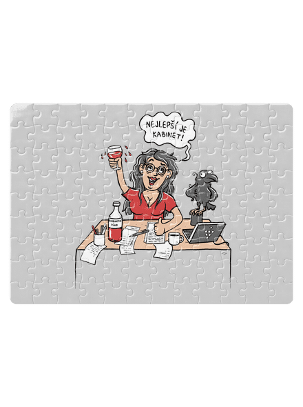 Kabinet puzzle White