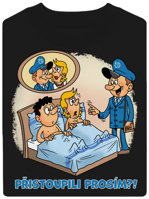 Přistoupili unisex mikina bez kapuce Black