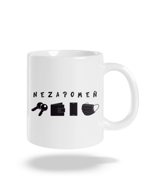 Nezapomeň klasický hrnek White