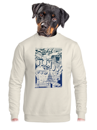 unisex mikina bez kapuce