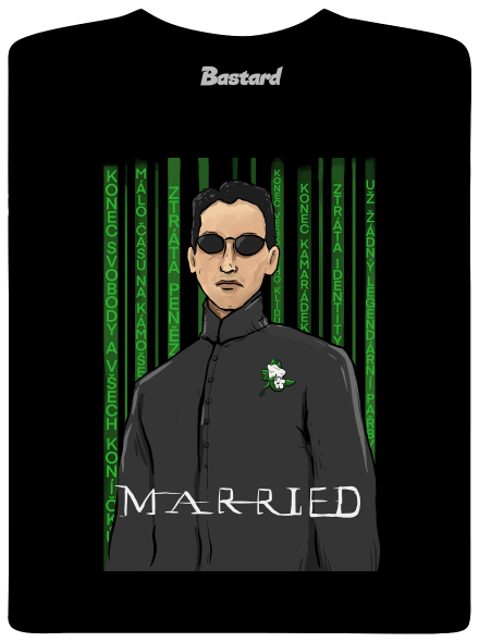 Neoženich pánské tričko Black