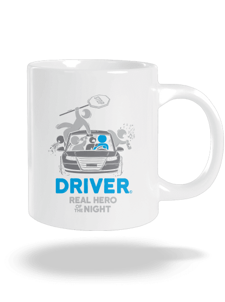 Driver velký hrnek White