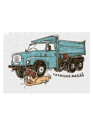 Tatrická masáž puzzle White