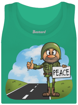 Peace dámské tílko klasické Mint Mal