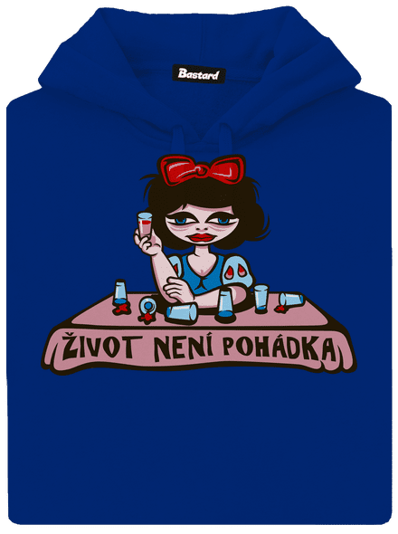 Sněhurka dámská mikina klokanka Royal Blue Mal