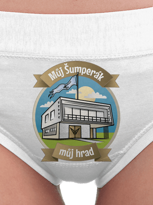 Šumperák dámské kalhotky White