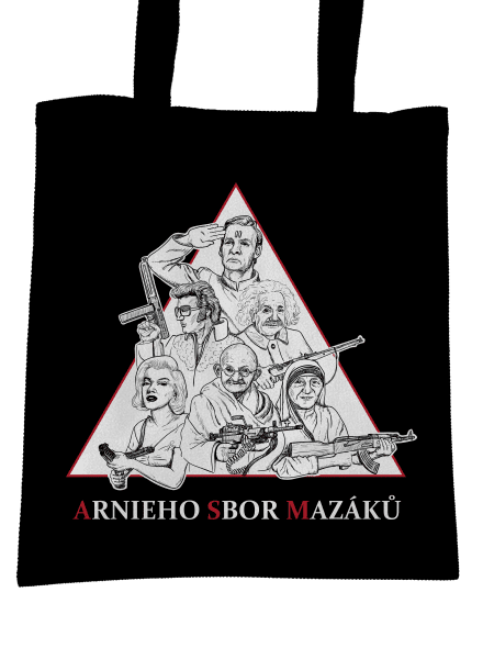 Arnieho sbor mazáků  taška Black