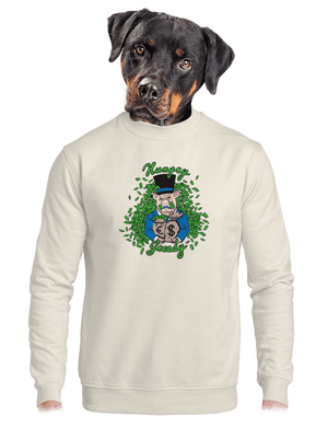 unisex mikina bez kapuce