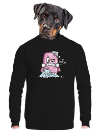 unisex mikina bez kapuce