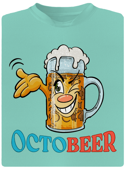 Octobeer pánské sportovní tričko Mint Mal
