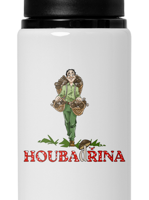 Houbadřina lahev na vodu White