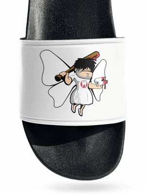 Zoubková víla pantofle White