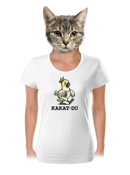 Kakat-du dámské tričko White