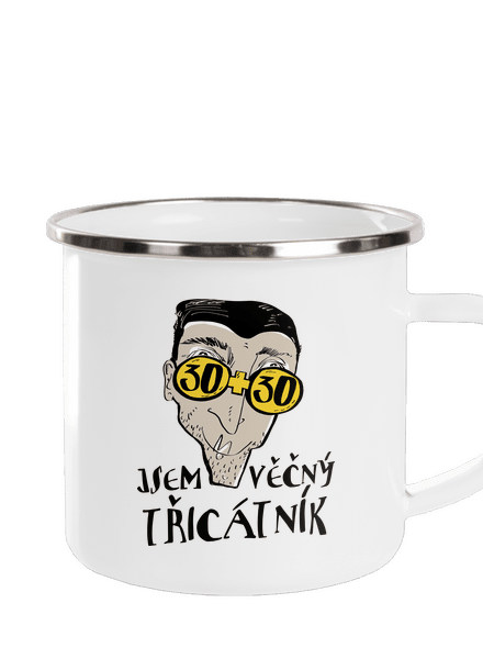 Věčný třicátník plecháček White