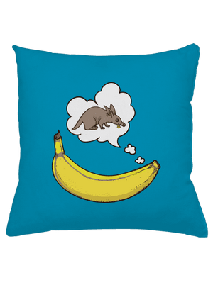 Samice hrabáče polštář Blue Turquoise