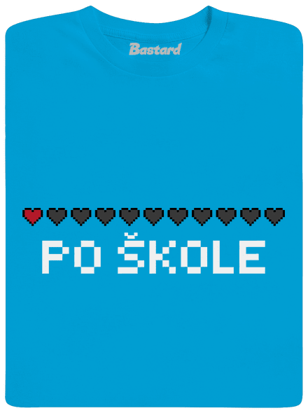 Po škole pánské tričko Atoll