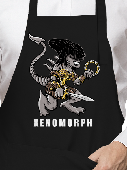 Xenomorph zástěra Black