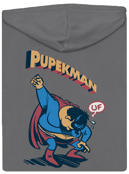 Pupekman dámská mikina na zip Steel Gray