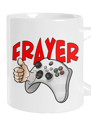 Frayer velký hrnek White