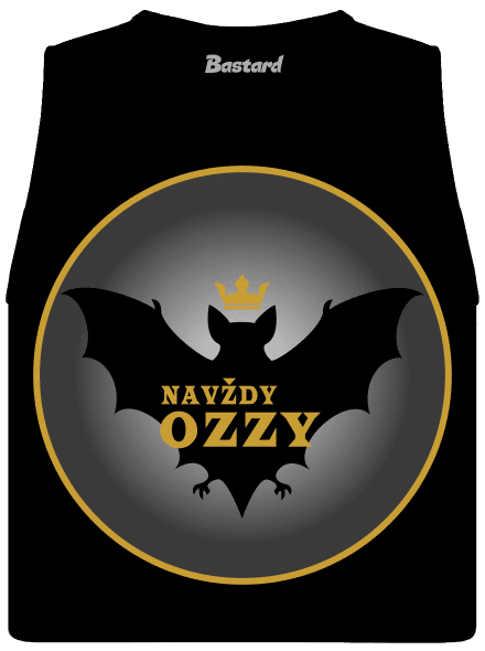 Navždy Ozzy dámské tílko volné Black