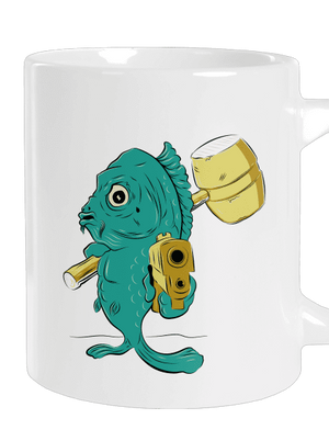 Poslední štědrovečerní velký hrnek White