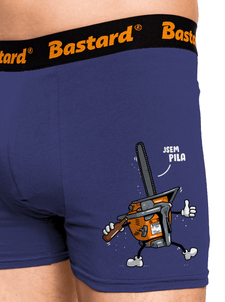 Jsem pila boxerky Blue Navy