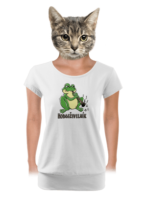 dámské tričko s lemem