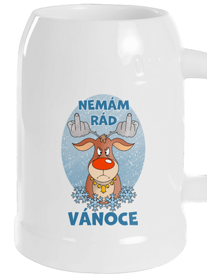 Nemám rád Vánoce půllitr White