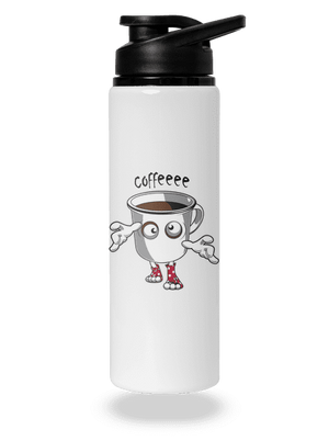 Zombie kafe lahev na vodu White