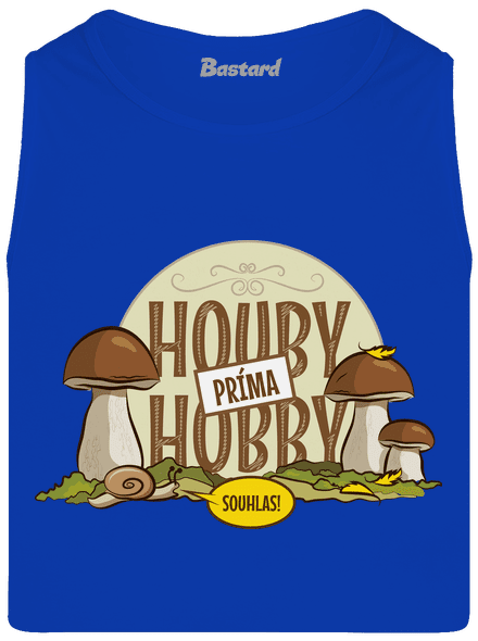 Houby hobby pánské tílko Royal Blue
