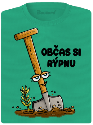 Občas si rýpnu dámské sportovní tričko Mint Mal