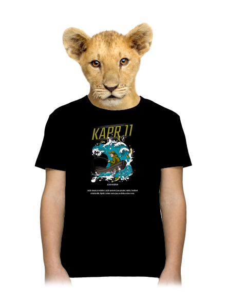 Kapr 11 dětské tričko Black